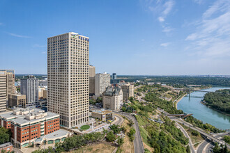 10020 100th St NW, Edmonton, AB - VUE AÉRIENNE  vue de carte - Image1