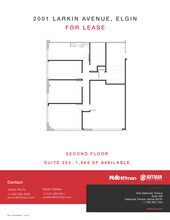 2001 Larkin Ave, Elgin, IL à louer Plan d’étage– Image 1 sur 1