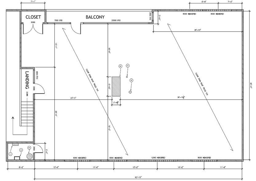108 E Mill Ave, Porterville, CA à louer - Plan d’étage – Image 2 sur 9