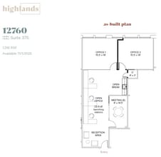 12750 High Bluff Dr, San Diego, CA à louer Plan d’étage– Image 1 sur 1