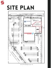 1657 Dundas St, London, ON à louer Plan de site– Image 1 sur 2