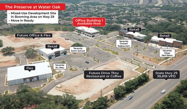 3701 W State Highway 29, Georgetown, TX - VUE AÉRIENNE vue de carte - Image1