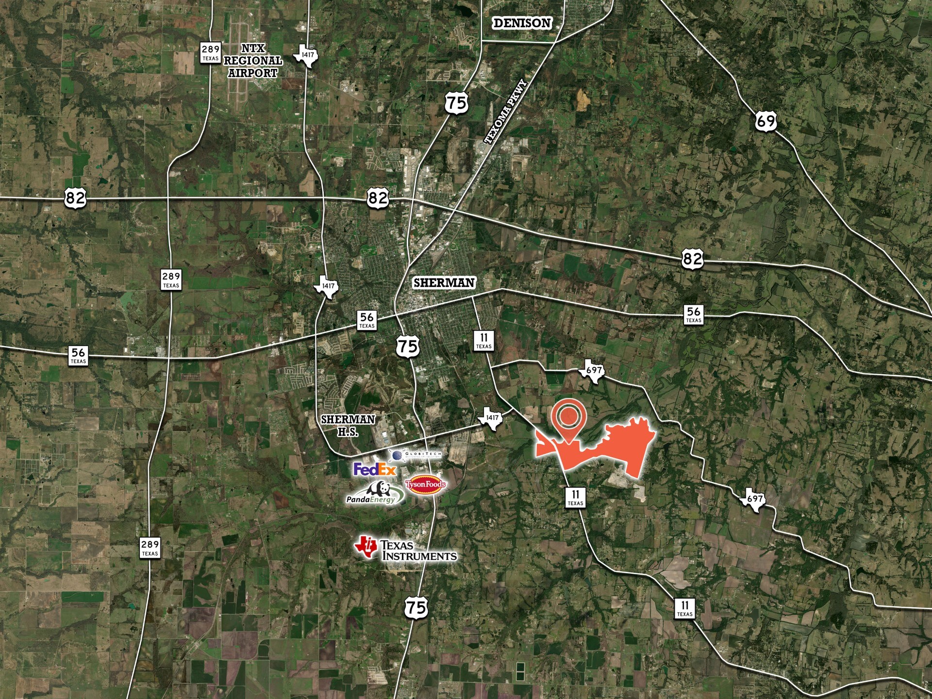 State Hwy 11 & Nelson Rd, Sherman, TX à vendre Photo principale– Image 1 sur 5