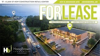 Plus de détails pour 4511 E Johnson Ave, Jonesboro, AR - Local commercial à louer