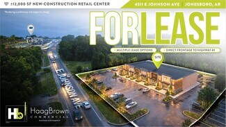 Plus de détails pour 4511 E Johnson Ave, Jonesboro, AR - Local commercial à louer