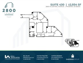 2800 N Central Ave, Phoenix, AZ à louer Plan d’étage– Image 1 sur 1