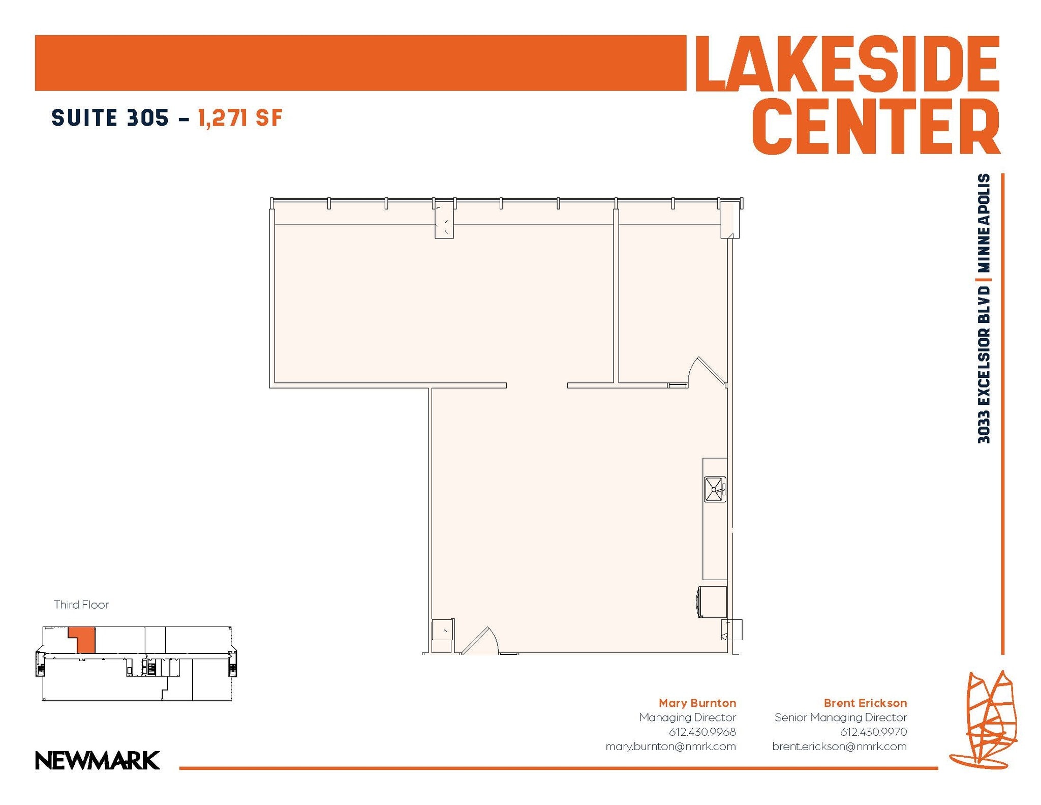 3033 Excelsior Blvd, Minneapolis, MN à louer Plan d’étage– Image 1 sur 1