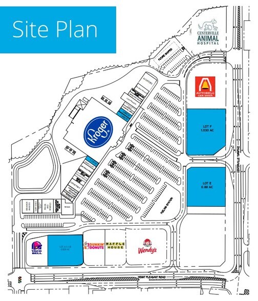 1464 Mt Pleasant Rd, Chesapeake, VA à vendre - Plan de site – Image 2 sur 4