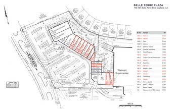 1800 W Airline Hwy, La Place, LA à louer Plan de site– Image 1 sur 3