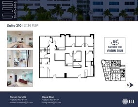 555 Washington Ave, Miami Beach, FL à louer Plan d’étage– Image 1 sur 1