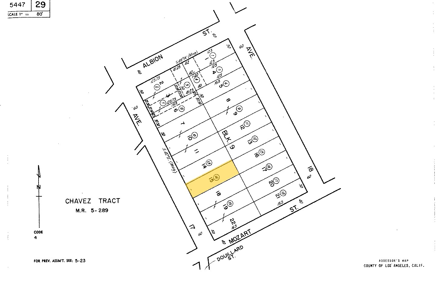 332-340 S Avenue 17, Los Angeles, CA à louer Plan cadastral– Image 1 sur 2