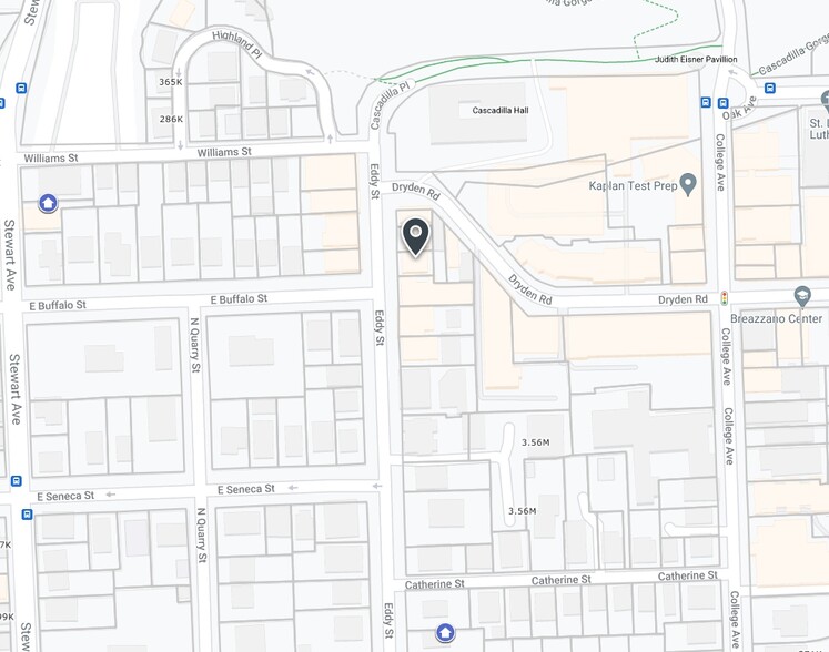 401 Eddy St, Ithaca, NY à vendre - Plan cadastral – Image 1 sur 1