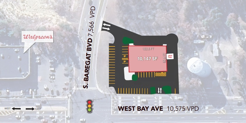 895 W Bay Ave, Barnegat, NJ à louer - Plan de site – Image 2 sur 3