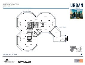 222 W Las Colinas Blvd, Irving, TX à louer Plan d’étage– Image 1 sur 1