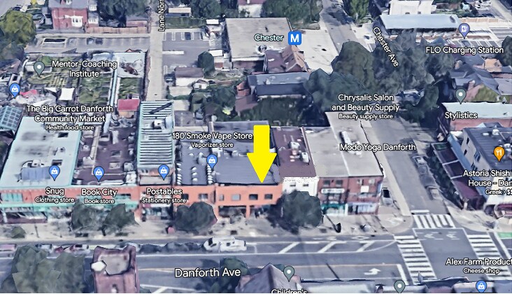 366 Danforth Av, Toronto, ON à louer - Photo de l’immeuble – Image 2 sur 4
