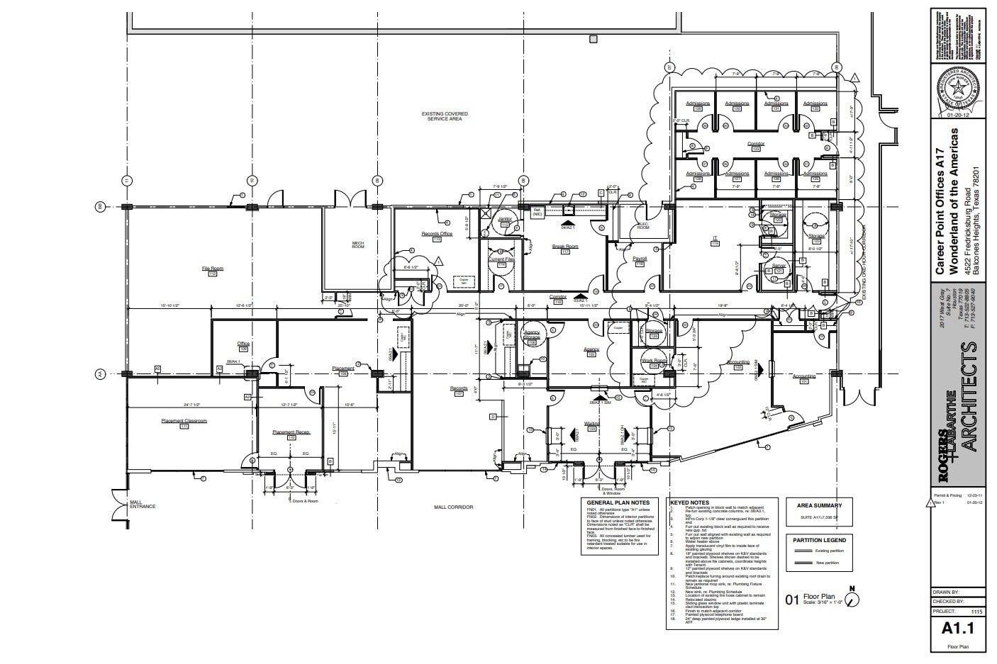 4522 Fredericksburg Rd, San Antonio, TX à louer Plan d’étage– Image 1 sur 1