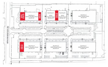 3201 E Royalton Rd, Broadview Heights, OH à louer Plan de site– Image 1 sur 2