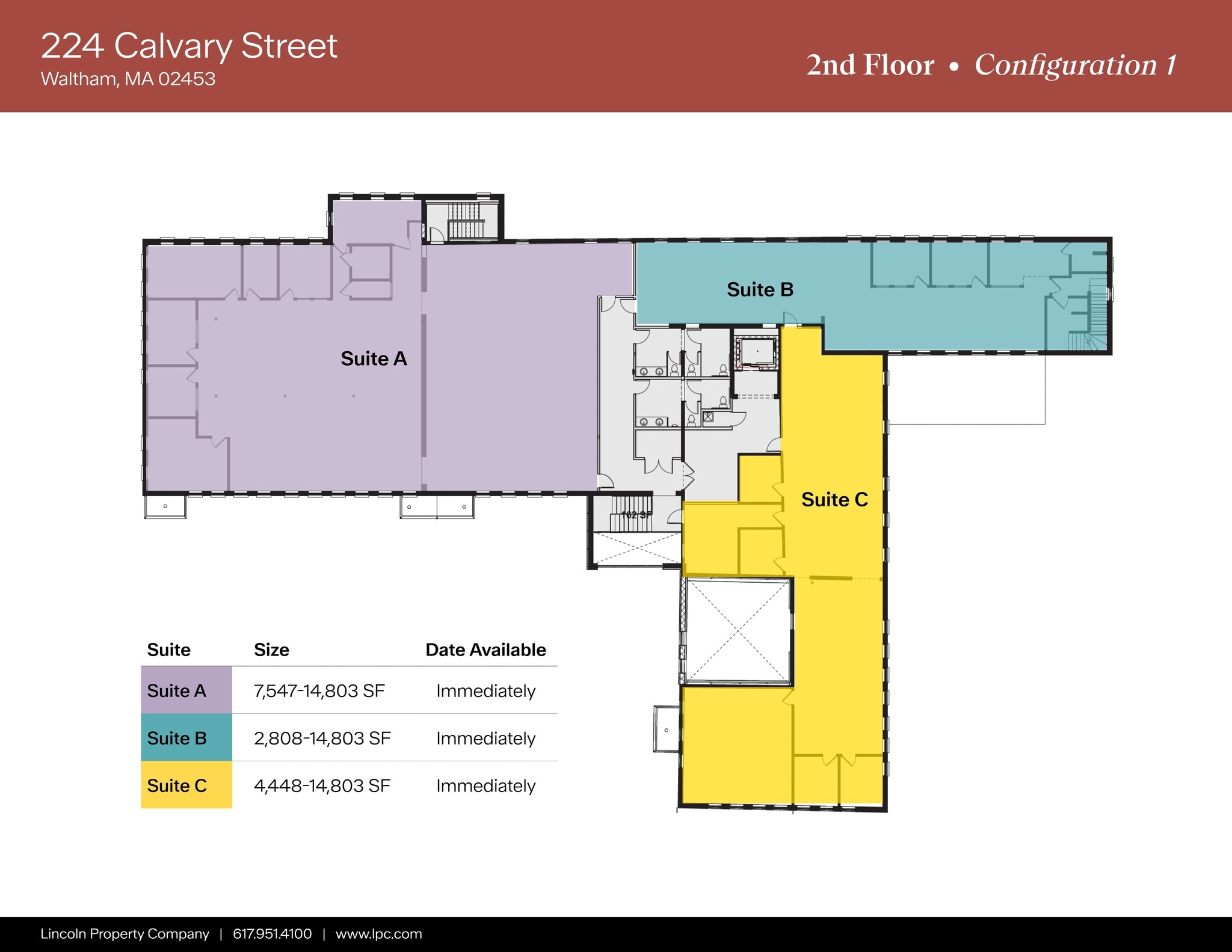 224 Calvary St, Waltham, MA à louer Plan de site– Image 1 sur 1