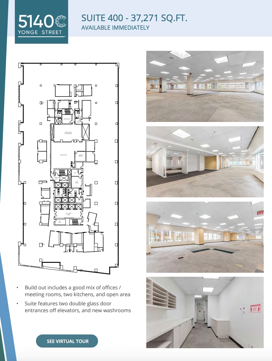 5140-5160 Yonge St, Toronto, ON à louer Plan d’étage– Image 1 sur 1