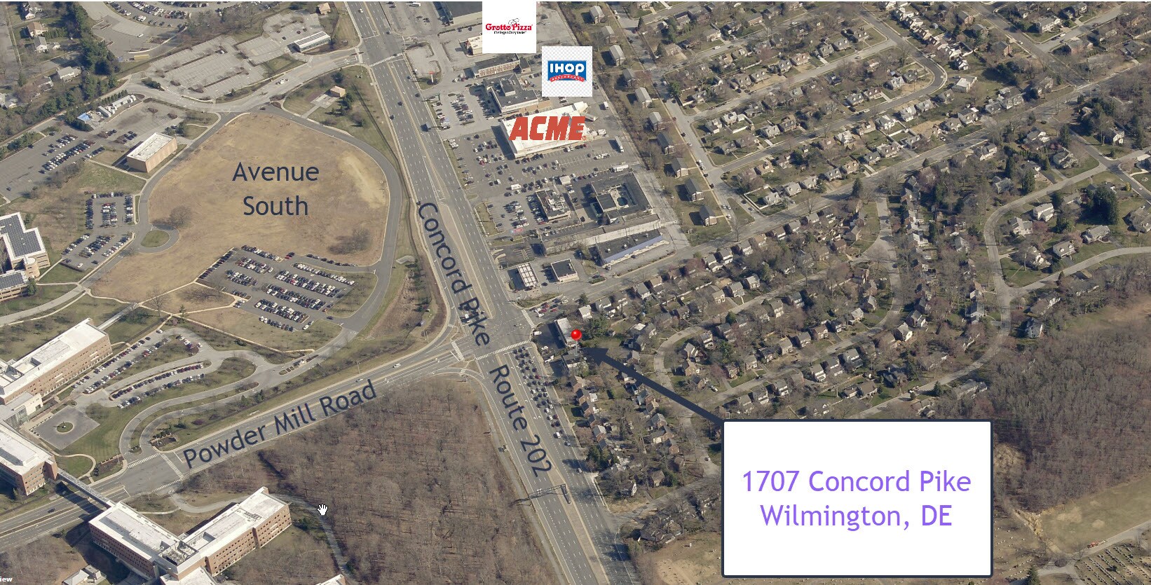 1707 Concord Pike, Wilmington, DE à vendre Photo principale– Image 1 sur 26