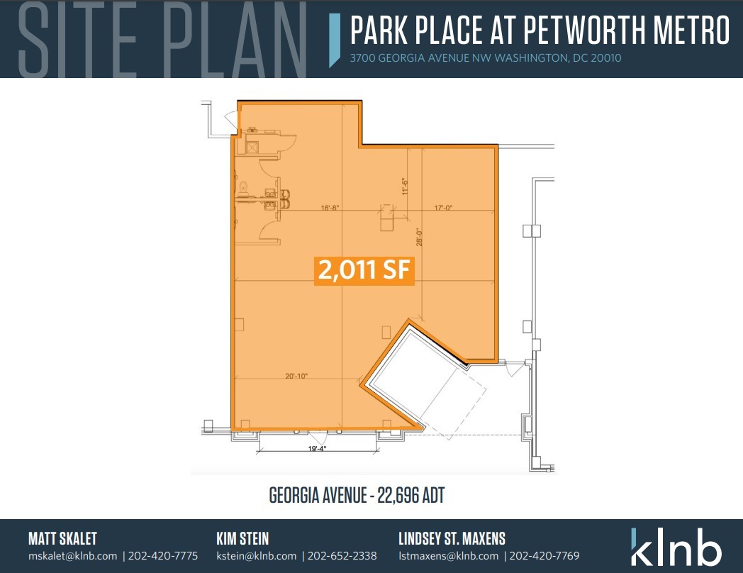 850 Quincy St NW, Washington, DC à louer Plan d’étage– Image 1 sur 1