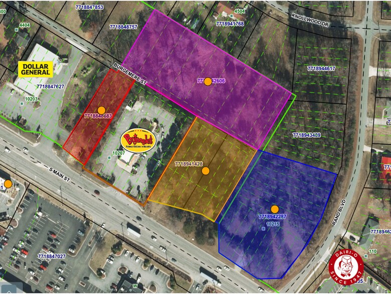 Main St at Rand Blvd portefeuille de 4 biens à vendre sur LoopNet.fr - Aérien – Image 2 sur 3