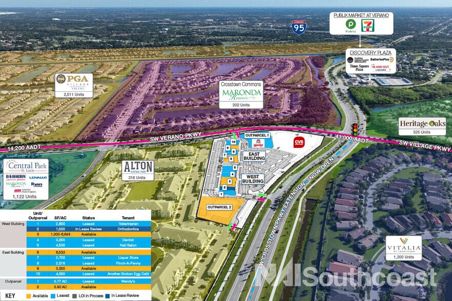 11258 Crosstown Pky, Port Saint Lucie, FL à louer - Photo de l’immeuble – Image 3 sur 9