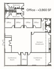 521 Morgan Lakes Industrial Blvd, Pooler, GA à louer Plan d’étage– Image 2 sur 2
