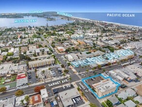 1078-1096 Garnet Ave, San Diego, CA - VUE AÉRIENNE  vue de carte