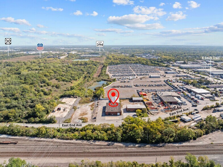 3001 E End Ave, Chicago Heights, IL à vendre - Aérien – Image 2 sur 18