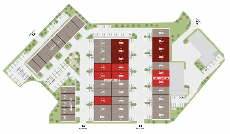 Local d’activités dans Le Havre à louer - Plan de site – Image 3 sur 4