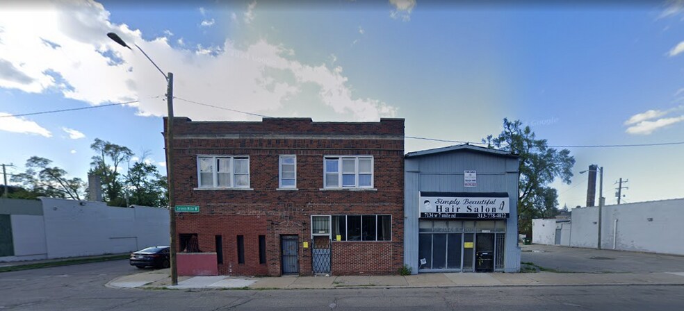 7122-7142 W 7 Mile Rd, Detroit, MI à vendre - Photo de l’immeuble – Image 2 sur 4