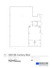 5501 NE Century Blvd, Hillsboro, OR à louer Plan de site– Image 1 sur 1