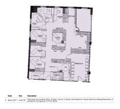 8120 Woodmont Ave, Bethesda, MD à louer Plan d’étage– Image 1 sur 1