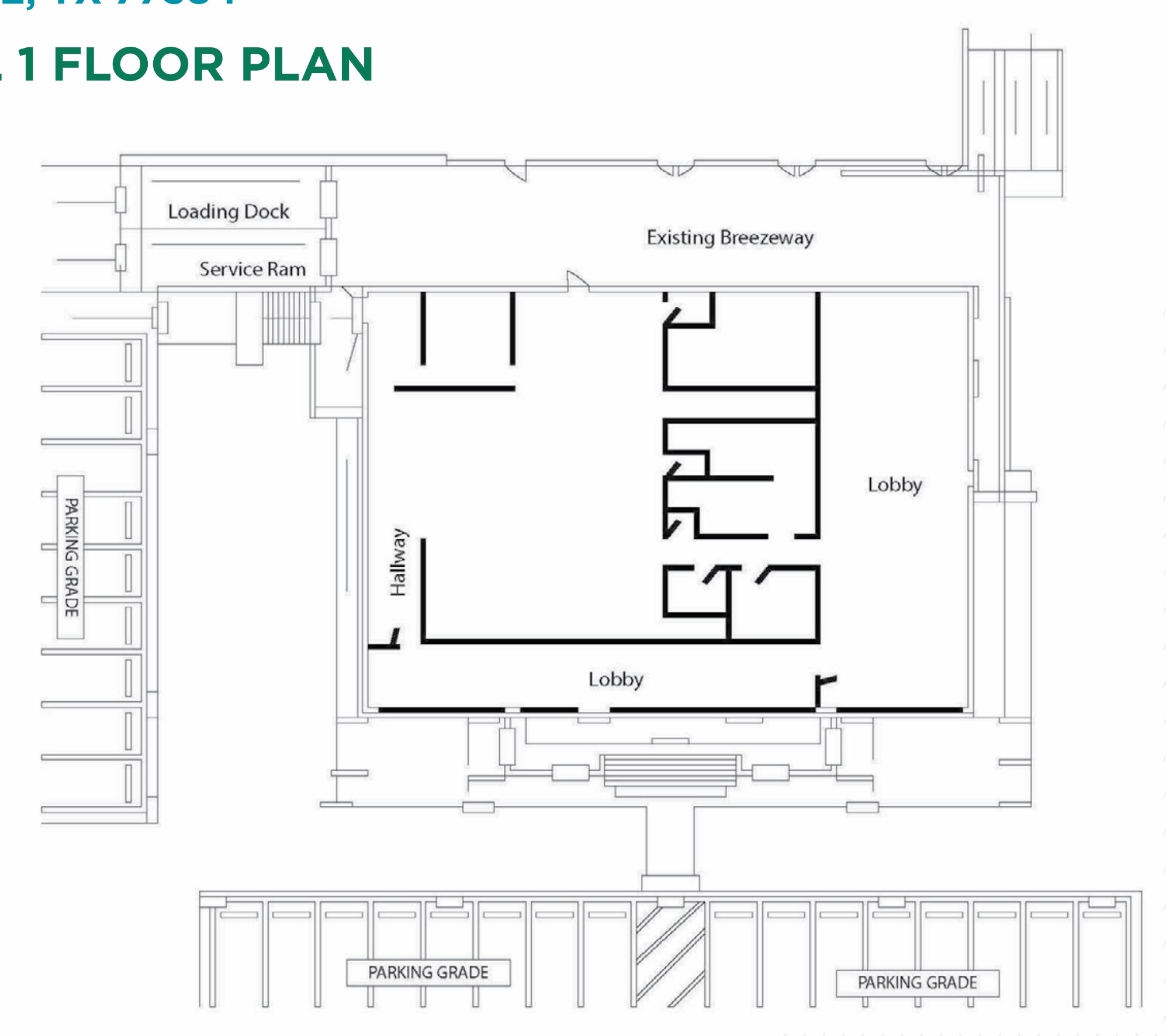 15102 Interstate 45, Conroe, TX à vendre Plan d’étage– Image 1 sur 2