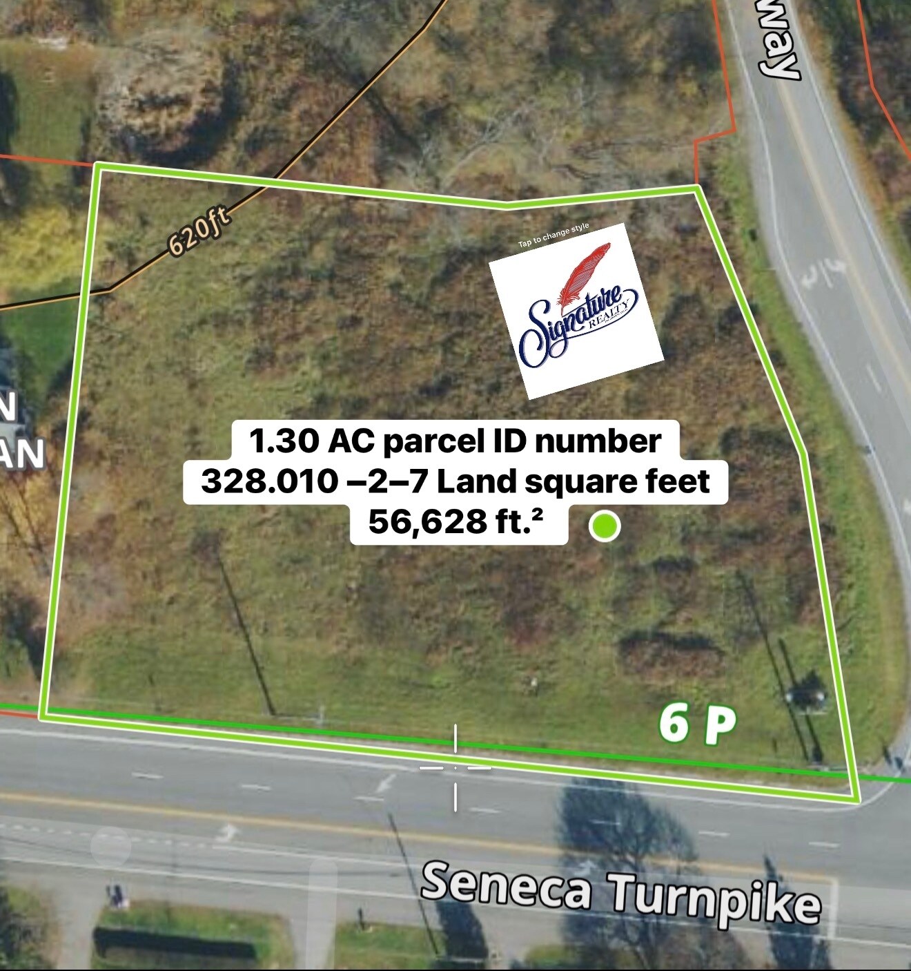Seneca Turnpike & WoodsRdTax Map #328.010-2-7 Rt, New Hartford, NY à vendre Photo de l’immeuble– Image 1 sur 12