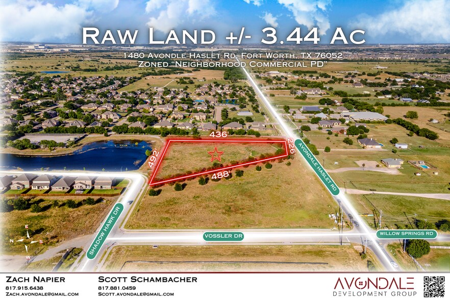 1480 Avondale-Haslet rd, Haslet, TX à vendre - Aérien – Image 3 sur 13