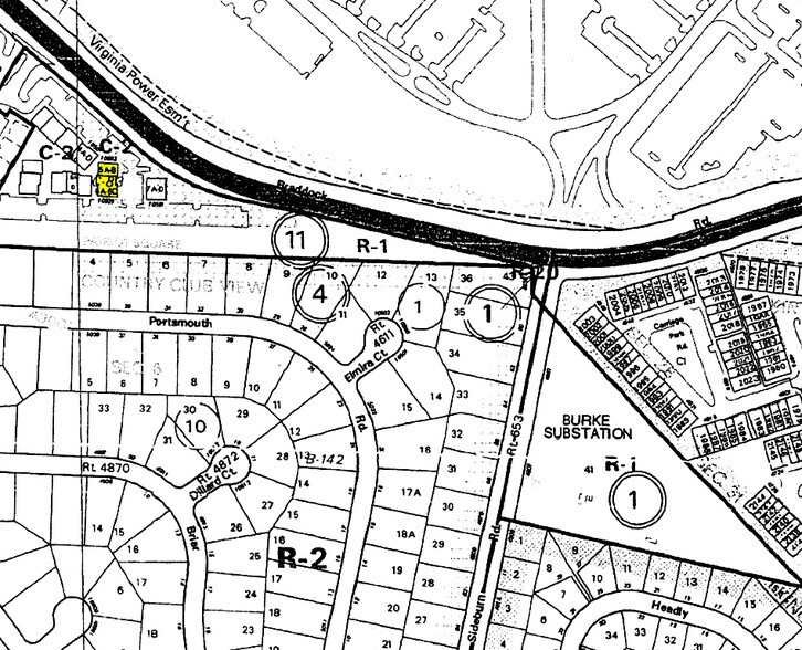 10503-10529 Braddock Rd, Fairfax, VA à louer - Plan cadastral – Image 2 sur 12