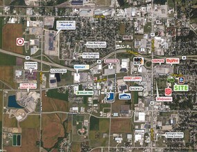SEC East Agency St, Burlington, IA - VUE AÉRIENNE  vue de carte