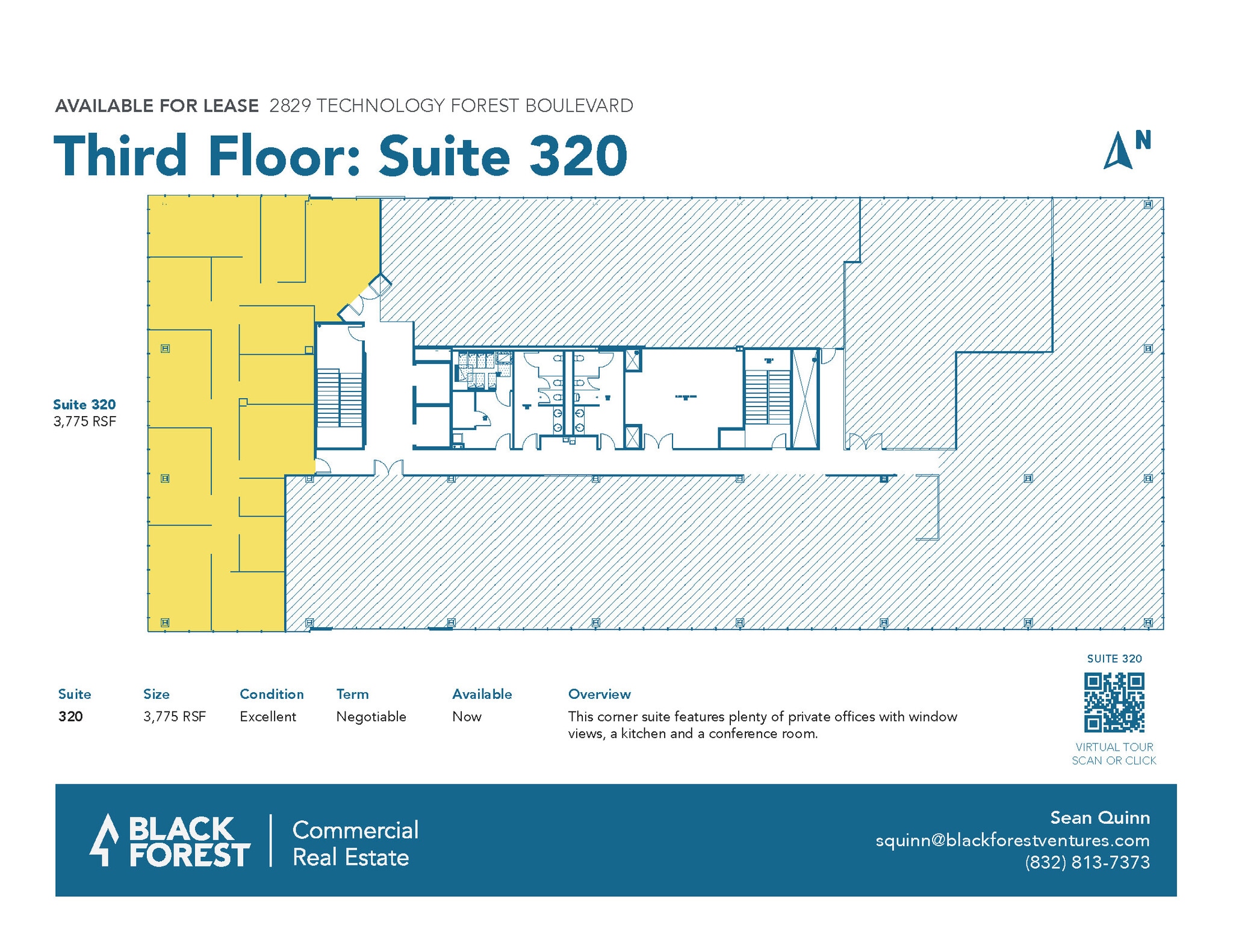 2829 Technology Forest Blvd, The Woodlands, TX à louer Plan d’étage– Image 1 sur 1