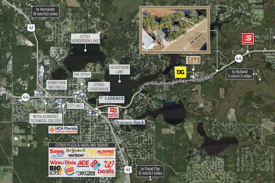 8929 E Gulf To Lake Hwy, Inverness, FL à vendre - Photo de l’immeuble – Image 3 sur 45