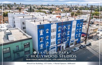 Plus de détails pour 5640 Santa Monica Blvd, Los Angeles, CA - Logement à vendre