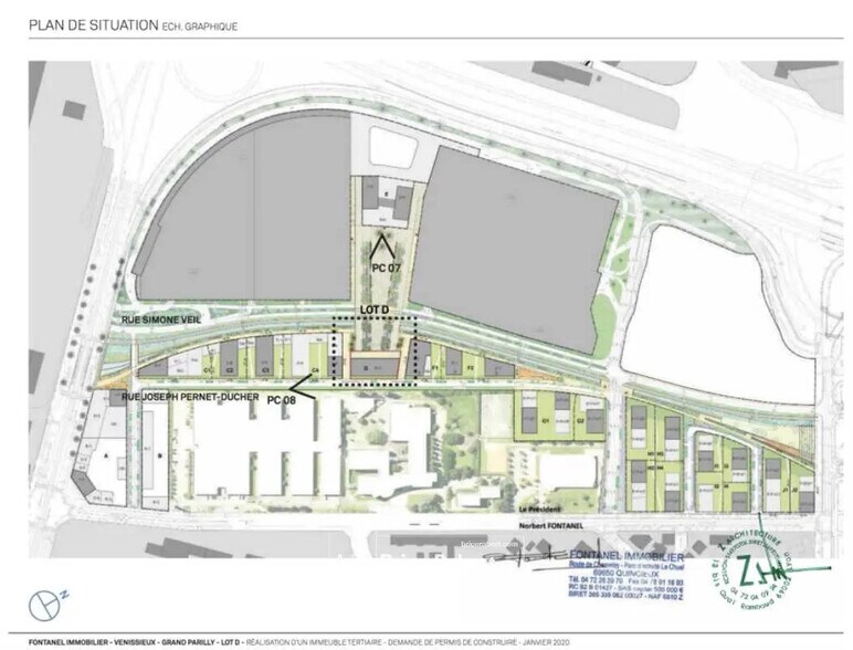 Bureau dans Vénissieux à louer - Plan d’étage – Image 3 sur 6