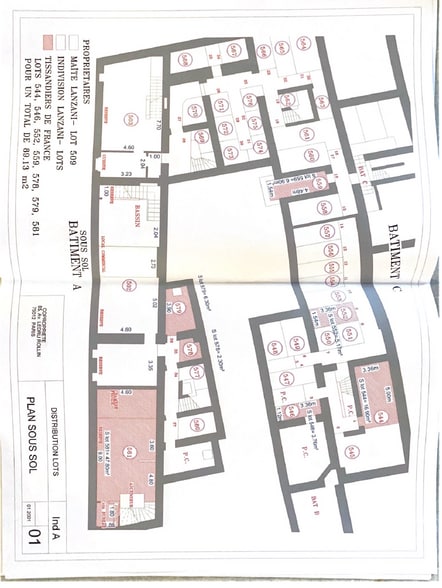 Local commercial dans Paris à louer - Plan d’étage – Image 3 sur 5