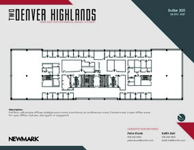 10375 E Harvard Ave, Denver, CO à louer Plan d’étage– Image 1 sur 1