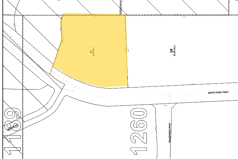 950 North Point Pky, Alpharetta, GA à louer - Plan cadastral – Image 2 sur 6