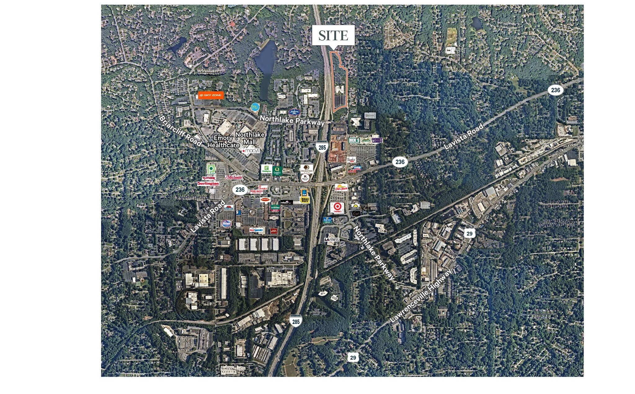 2300 Northlake Center Dr, Tucker, GA à vendre Aérien– Image 1 sur 2