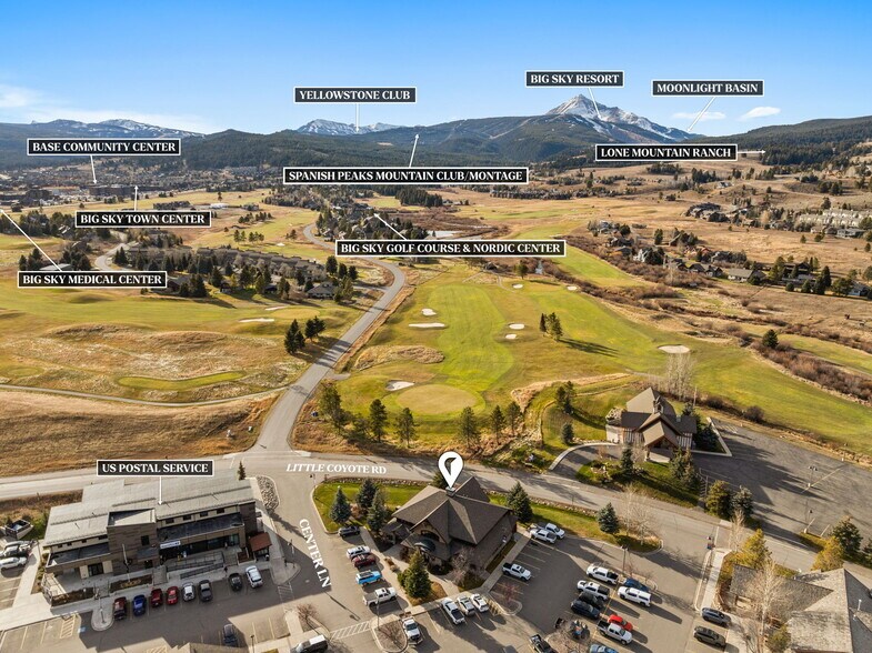 36 Center Ln, Big Sky, MT à louer - Aérien – Image 2 sur 25