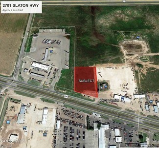 Plus de détails pour 2701 E Slaton Hwy, Lubbock, TX - Terrain à vendre
