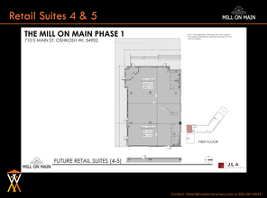 700 S Main St, Oshkosh, WI à louer Plan d’étage– Image 1 sur 1